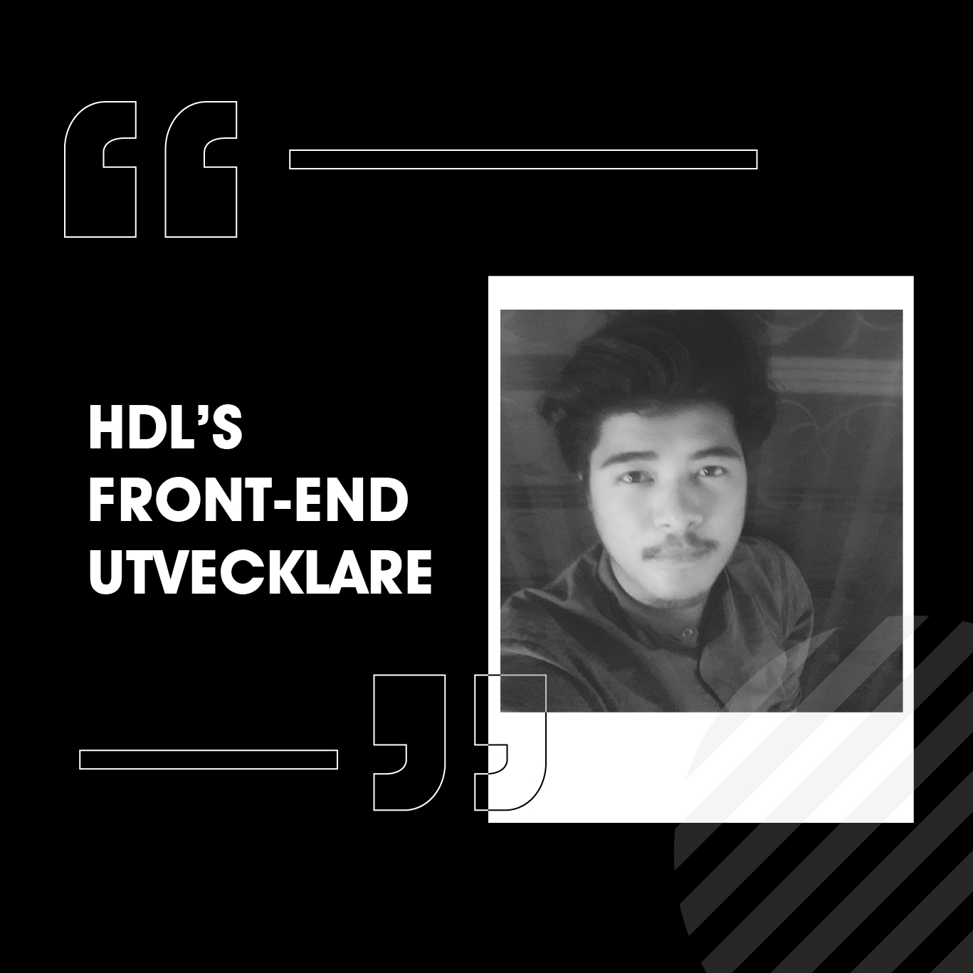 HDL’s Front-end utvecklare